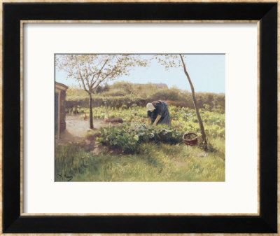 The Cabbage Patch by Anton Mauve Pricing Limited Edition Print image