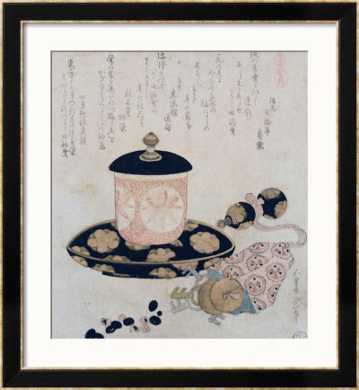 A Pot Of Tea And Keys, 1822 by Katsushika Hokusai Pricing Limited Edition Print image