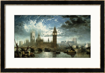 The Houses Of Parliament by John Anderson Pricing Limited Edition Print image