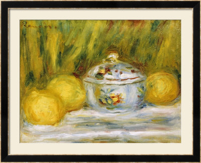 Sugar Bowl And Lemons, 1915 by Pierre-Auguste Renoir Pricing Limited Edition Print image