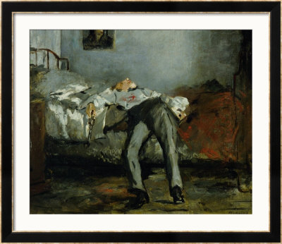 The Suicide by Édouard Manet Pricing Limited Edition Print image
