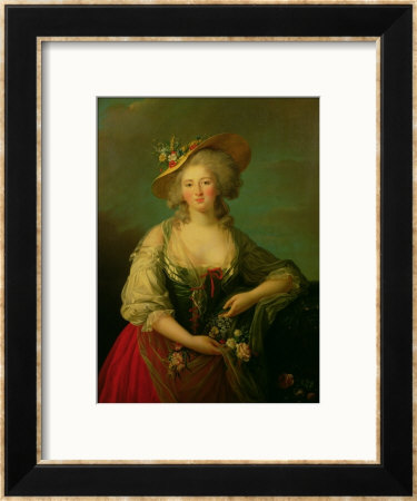 Elisabeth Of France (1764-94) Called Madame Elizabeth, Circa 1782 by Elisabeth Louise Vigee-Lebrun Pricing Limited Edition Print image