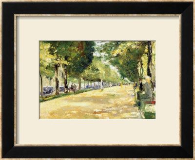 The Tiergarten Park, Berlin by Lesser Ury Pricing Limited Edition Print image