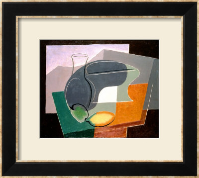 Fruit-Dish And Carafe, 1927 by Juan Gris Pricing Limited Edition Print image