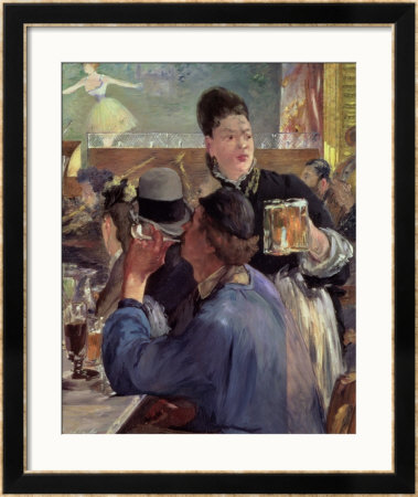 Corner Of A Cafe-Concert, 1878-80 by Edouard Manet Pricing Limited Edition Print image