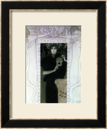 Tragedy, 1897 by Gustav Klimt Pricing Limited Edition Print image