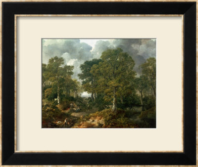 Gainsborough's Forest (Cornard Wood), Circa 1748 by Thomas Gainsborough Pricing Limited Edition Print image