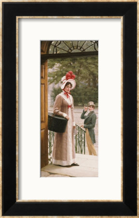 A Source Of Admiration, 1904 by Edmund Blair Leighton Pricing Limited Edition Print image