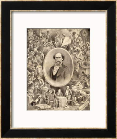 Charles Dickens Writer by W. Reynolds Pricing Limited Edition Print image