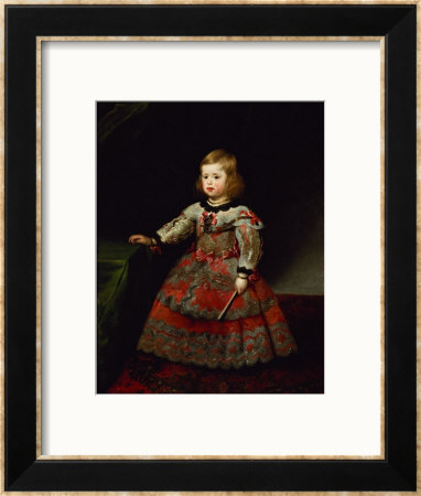 The Infanta Maria Margarita (1651-73) Of Austria As A Child by Diego Velázquez Pricing Limited Edition Print image