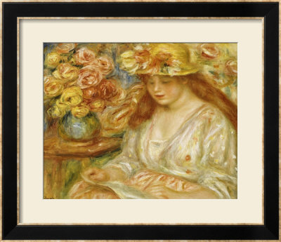 The Reader by Pierre-Auguste Renoir Pricing Limited Edition Print image