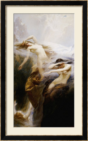 The Mountain Mists by Herbert James Draper Pricing Limited Edition Print image