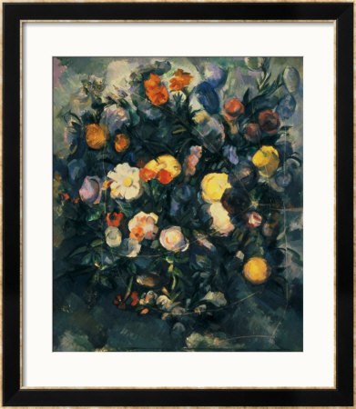 Vase Of Flowers, 19Th by Paul Cézanne Pricing Limited Edition Print image