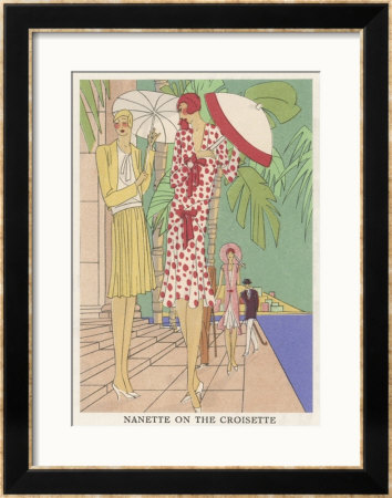 Two Ladies At Cannes by Zeilinger Pricing Limited Edition Print image