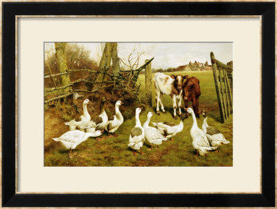 The Disputed Gate by Herbert William Weekes Pricing Limited Edition Print image