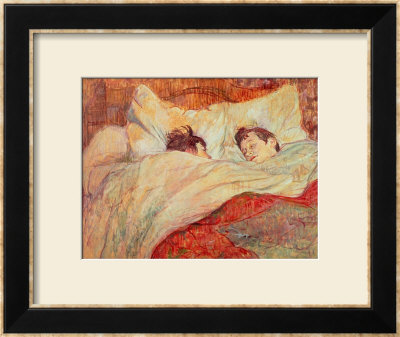 The Bed, Circa 1892-95 by Henri De Toulouse-Lautrec Pricing Limited Edition Print image