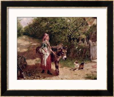 Home From Market by Edgar Bundy Pricing Limited Edition Print image