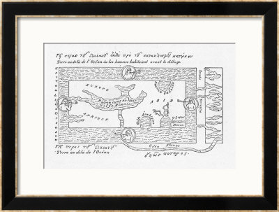 According To Cosmas Indicopleustes And His Contemporaries by Flammarion Pricing Limited Edition Print image