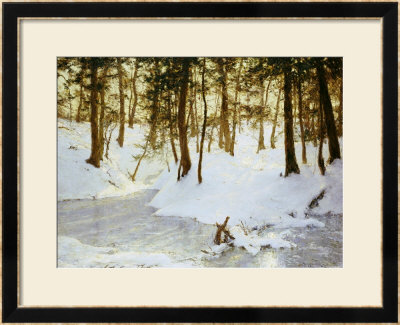 Ice In The Glen, 1908 by Walter Launt Palmer Pricing Limited Edition Print image
