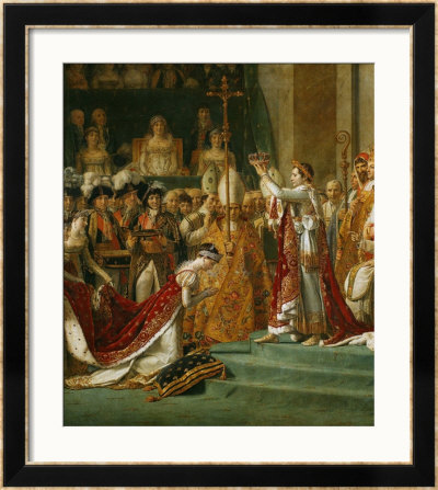 Coronation Of Napoleon, Detail by Jacques-Louis David Pricing Limited Edition Print image