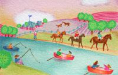 Bord De Riviere by Valerie Hermant Pricing Limited Edition Print image