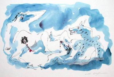 Dessin Erotique Vii by Andre Masson Pricing Limited Edition Print image