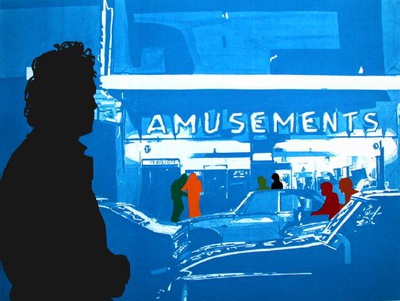 Peintre Et Modele : Bleu Azural De Manganese by Gerard Fromanger Pricing Limited Edition Print image