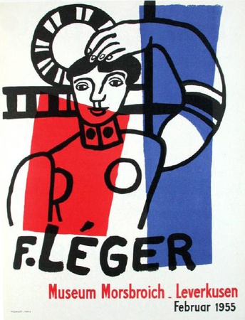 Af 1955 - Musée Morsbroich by Fernand Leger Pricing Limited Edition Print image