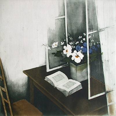 Le Iivre A La Fenetre by Annapia Antonini Pricing Limited Edition Print image