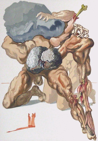 Dc Enfer 07 - Les Avares Et Les Prodigues by Salvador Dali Pricing Limited Edition Print image