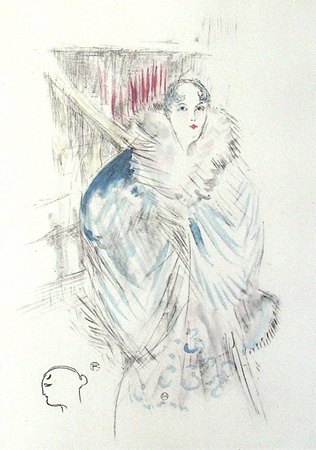 Dessins : Elsa La Viennoise by Henri De Toulouse-Lautrec Pricing Limited Edition Print image
