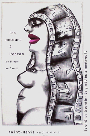 Les Acteurs A L'ecran (Affiche Mat) by Andre Francois Pricing Limited Edition Print image