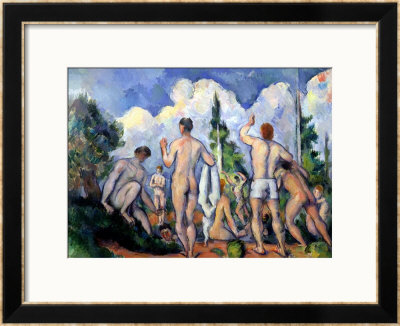The Bathers, Circa 1890-92 by Paul Cézanne Pricing Limited Edition Print image