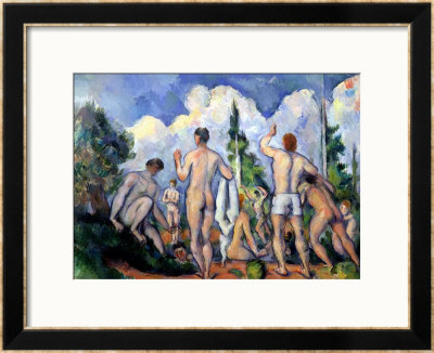 The Bathers, Circa 1890-92 by Paul Cezanne Pricing Limited Edition Print image