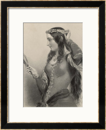 Eleanor Of Provence Queen Of Henry Iii And Mother Of Edward I Of England by B. Eyles Pricing Limited Edition Print image
