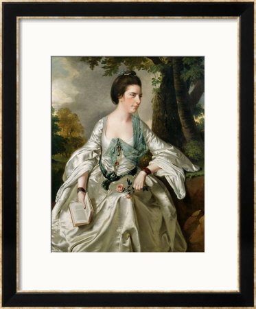 Portrait Of Mrs. Nicholas Ashton, Nee Mary Warburton Philpot, 1769 by Joseph Wright Of Derby Pricing Limited Edition Print image