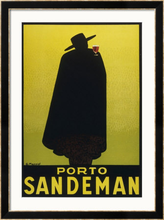 Sandeman Port, The Famous Silhouette by Georges Massiot Pricing Limited Edition Print image