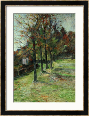 Road In Rouen, Ii, 1885 by Paul Gauguin Pricing Limited Edition Print image