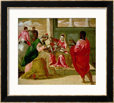 The Adoration Of The Magi, 1567-70 by El Greco Pricing Limited Edition Print image