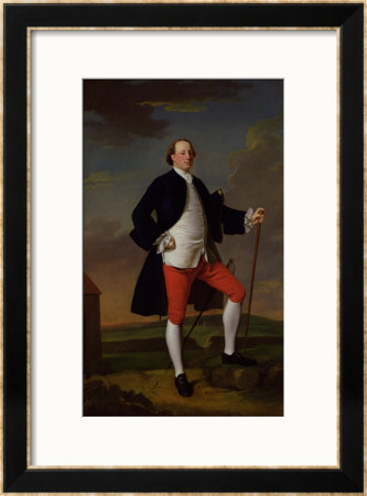 John Manners, Marquess Of Granby, 1745 by Allan Ramsay Pricing Limited Edition Print image