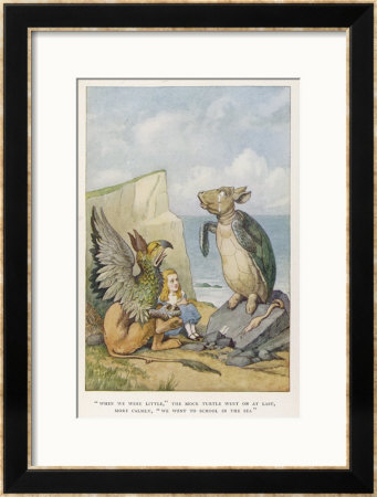 When We Were Little by John Tenniel Pricing Limited Edition Print image