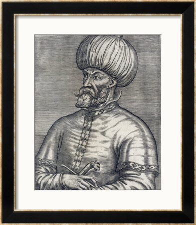 Mehmed Ii Called Fatih Ottoman Sultan, Considered The True Founder Of The Ottoman Empire by Andre Thevet Pricing Limited Edition Print image