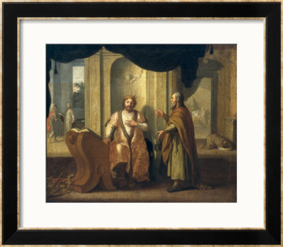 David And Nathan, 1672 by Matthias Scheits Pricing Limited Edition Print image