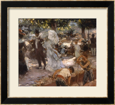 La Promenade by Gaston De Latouche Pricing Limited Edition Print image