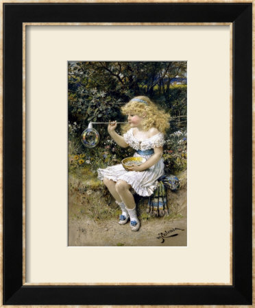 I'm Forever Blowing Bubbles by William Stephen Coleman Pricing Limited Edition Print image