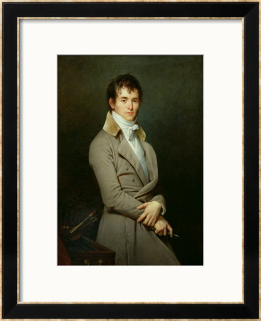 Portrait Of Paulin-Guerin 1801 by Robert Lefevre Pricing Limited Edition Print image