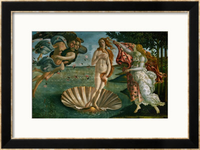The Birth Of Venus, 1486, Tempera On Canvas by Sandro Botticelli Pricing Limited Edition Print image
