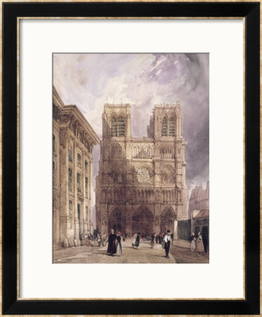 The Cathedral Of Notre Dame, Paris, 1836 by Thomas Shotter Boys Pricing Limited Edition Print image