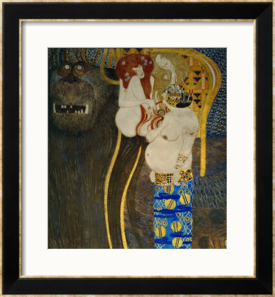The Beethoven Frieze 1902 by Gustav Klimt Pricing Limited Edition Print image