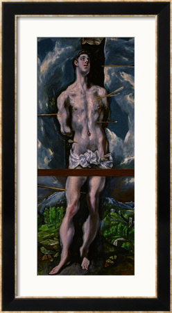 Saint Sebastian, 1608-14 by El Greco Pricing Limited Edition Print image